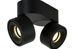 Outlet Plafondlamp 2674ZW Fez Black Mexlite Spots|Plafondlamp
