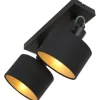 Hot Plafondlamp 3334ZW Ornoir Mexlite Spots|Plafondlamp