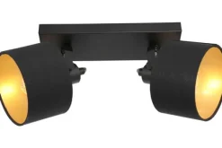 Hot Plafondlamp 3334ZW Ornoir Mexlite Spots|Plafondlamp