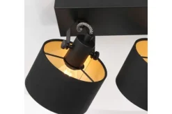 Hot Plafondlamp 3334ZW Ornoir Mexlite Spots|Plafondlamp