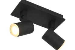 Spots|Plafondlamp-Steinhauer Plafondlamp 3060ZW Points Noirs