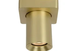 Spots|Plafondlamp-Lucide Plafondspot Goud Nigel