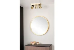 Spots|Plafondlamp-Lucide Plafondspot Goud Nigel