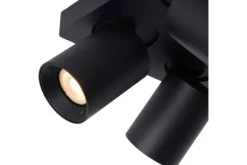 Spots|Plafondlamp-Lucide Plafondspot Zwart Nigel