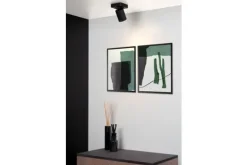 Spots|Plafondlamp-Lucide Plafondspot Zwart Nigel