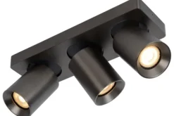 Best Plafondspot Zwart Staal Nigel Spots|Plafondlamp