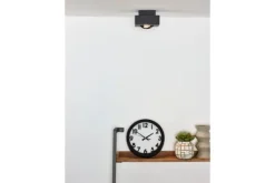 Spots|Plafondlamp-Lucide Plafondspot Zwart Xirax