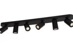 Spots-Lucide Plafondspot Zwart Xyrus