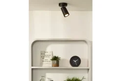 Spots-Lucide Plafondspot Zwart Xyrus