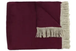 Plaids-Claudi Plaid Aubergine  Paulos |