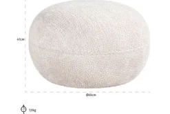 New Poef 212214 Lovely Cream Jace Poefen