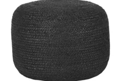 Poefen-Label51 Poef Zwart SH-24.091 Jute