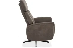 Relaxstoelen|Draaifauteuils-Label51 Relaxfauteuil Antraciet CM-55.037 Helsinki