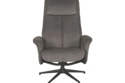 Relaxfauteuil Antraciet Cosmo CH-73.023 Bergen Relaxstoelen|Draaifauteuils