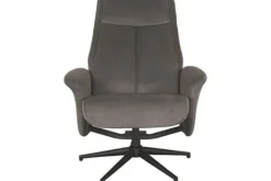 Relaxfauteuil Antraciet Cosmo CH-73.023 Bergen Relaxstoelen|Draaifauteuils