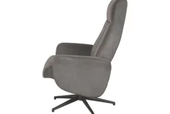 Relaxfauteuil Antraciet Cosmo CH-73.023 Bergen Relaxstoelen|Draaifauteuils