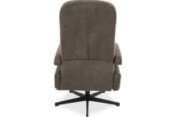Outlet Relaxfauteuil Antraciet CM-55.043 Esbjerg Relaxstoelen|Draaifauteuils