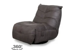 New Relaxfauteuil Antraciet MW-72.021 Powernap Relaxstoelen|Draaifauteuils