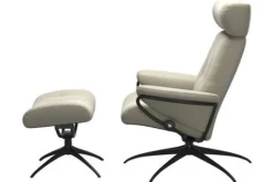 Relaxstoelen|Draaifauteuils-Stressless Relaxfauteuil Berlin LowBack met hoofdsteun |