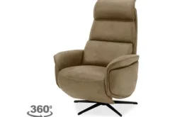 Relaxstoelen|Draaifauteuils-Royal Home Relaxfauteuil Bull 10 Martijn