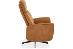 Relaxstoelen|Draaifauteuils- Relaxfauteuil Cognac CM-55.054 Aarhus