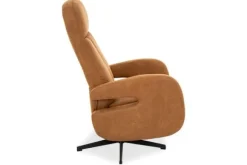 New Relaxfauteuil Cognac CM-55.045 Esbjerg Relaxstoelen|Draaifauteuils