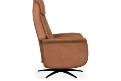 Relaxfauteuil Cognac SX-84.014 Oslo Relaxstoelen|Draaifauteuils