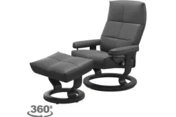 Relaxstoelen|Draaifauteuils-Stressless Relaxfauteuil David Classic |