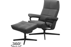 Relaxstoelen|Draaifauteuils-Stressless Relaxfauteuil David Cross |