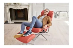 Relaxstoelen|Draaifauteuils-Stressless Relaxfauteuil London HighBack |