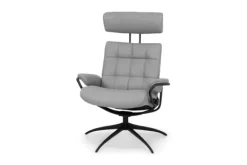 Relaxstoelen|Draaifauteuils-Stressless Relaxfauteuil  London LowBack met hoofdsteun |