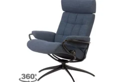 Relaxstoelen|Draaifauteuils-Stressless Relaxfauteuil London LowBack met hoofdsteun |