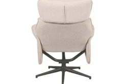 Relaxstoelen|Draaifauteuils- Relaxfauteuil met hocker Naturel Touch CH-73.019 Verdal