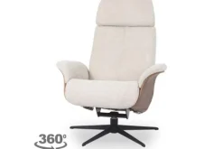Relaxstoelen|Draaifauteuils-Danish Design Relaxfauteuil Molia