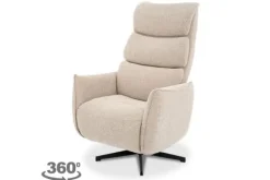 Clearance Relaxfauteuil Naturel CM-55.063 Goteborg Relaxstoelen|Draaifauteuils