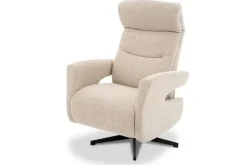 Relaxstoelen|Draaifauteuils- Relaxfauteuil Naturel CM-55.060 Tampere