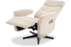 Relaxstoelen|Draaifauteuils- Relaxfauteuil Naturel CM-55.060 Tampere