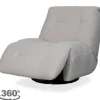 Relaxstoelen|Draaifauteuils-Label51 Relaxfauteuil Naturel MW-72.016 Relax and Recharge