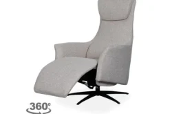 Relaxstoelen|Draaifauteuils- Relaxfauteuil Naturel SX-84.018 Lund