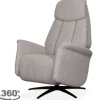 Clearance Relaxfauteuil Naturel SX-84.001 Oslo Relaxstoelen|Draaifauteuils
