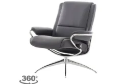 Relaxstoelen|Draaifauteuils-Stressless Relaxfauteuil Paris LowBack |