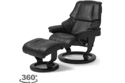 Relaxstoelen|Draaifauteuils-Stressless Relaxfauteuil Reno Classic |