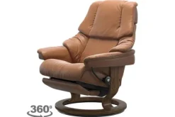 Relaxstoelen|Draaifauteuils-Stressless Relaxfauteuil  Reno Power |