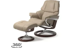 Relaxstoelen|Draaifauteuils-Stressless Relaxfauteuil Reno Signature |