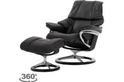 Relaxstoelen|Draaifauteuils-Stressless Relaxfauteuil Reno Signature |
