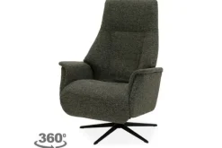 Relaxstoelen|Draaifauteuils-Danish Design Relaxfauteuil Ruud