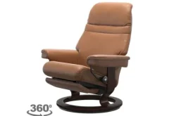 Relaxstoelen|Draaifauteuils-Stressless Relaxfauteuil Sunrise Power |