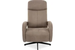 Relaxstoelen|Draaifauteuils- Relaxfauteuil Taupe CM-55.044 Esbjerg