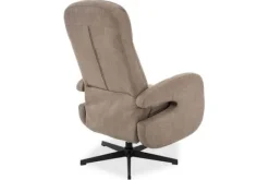 Relaxstoelen|Draaifauteuils- Relaxfauteuil Taupe CM-55.044 Esbjerg