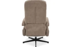 Relaxstoelen|Draaifauteuils- Relaxfauteuil Taupe CM-55.044 Esbjerg